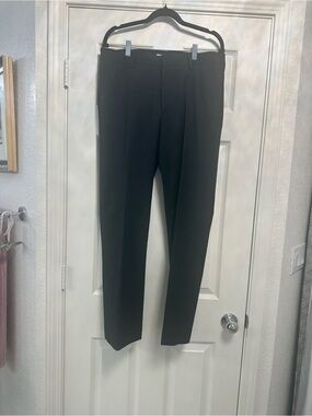 Kenneth Cole Reaction Black Dress Pants Slim Fit 32x30 NWOT SR0H9502